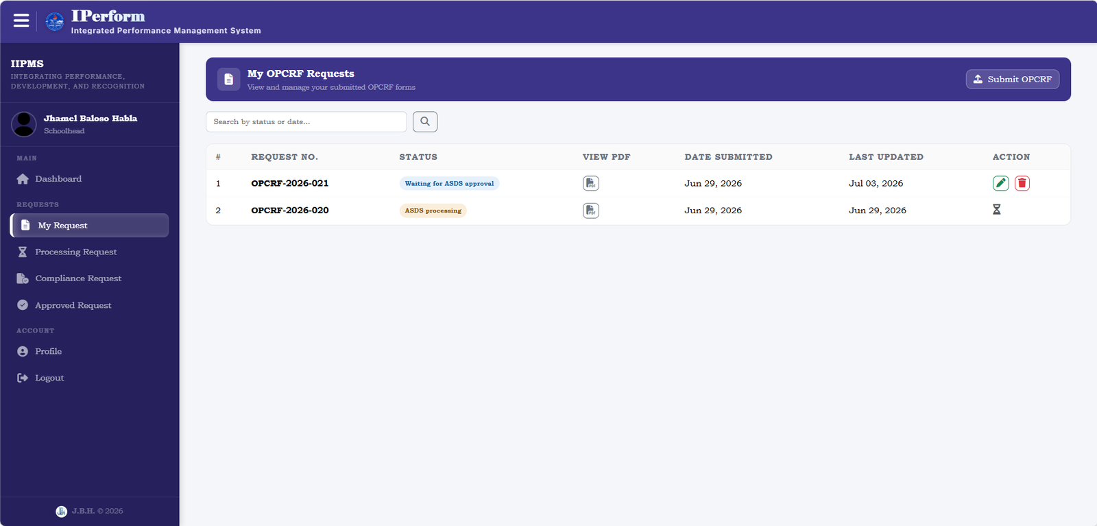 iPerformED screenshot