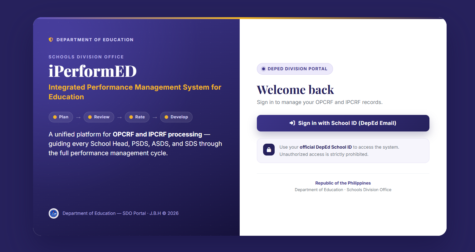 iPerformED screenshot